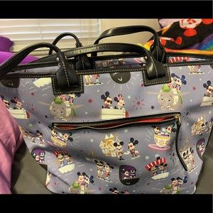 Dooney & Bourke mickey and Minnie hipster attractions tote